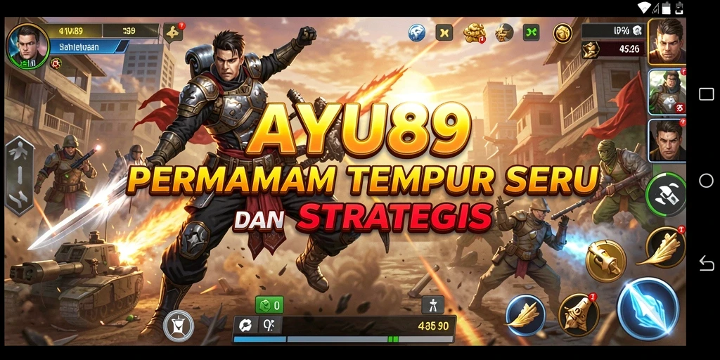 Tampilan gameplay AYU89 yang seru dan menegangkan.