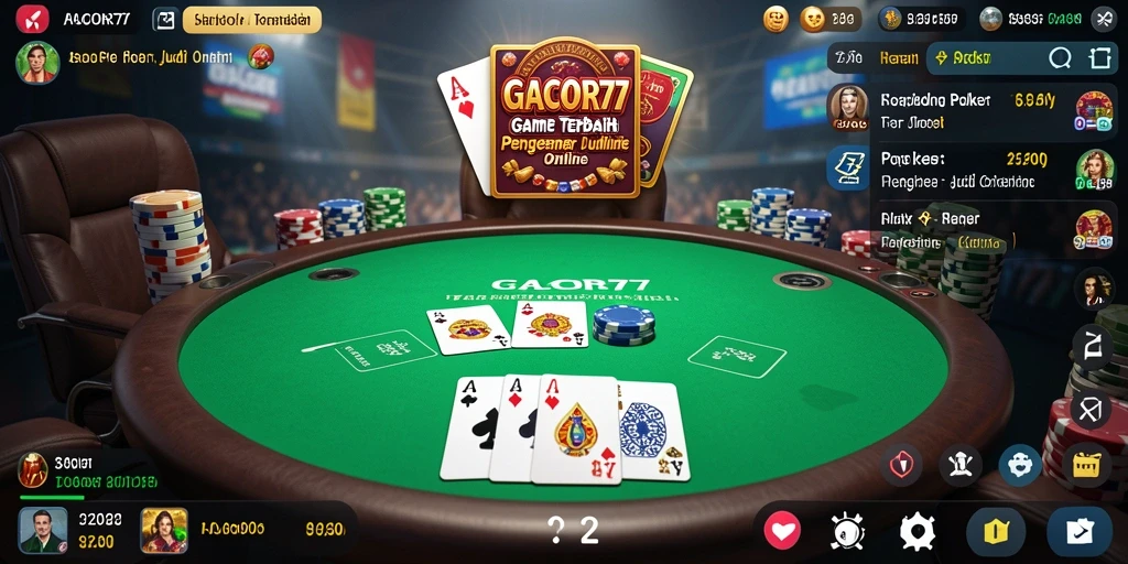Tampilan menarik dari gameplay GACOR77 yang mendebarkan.