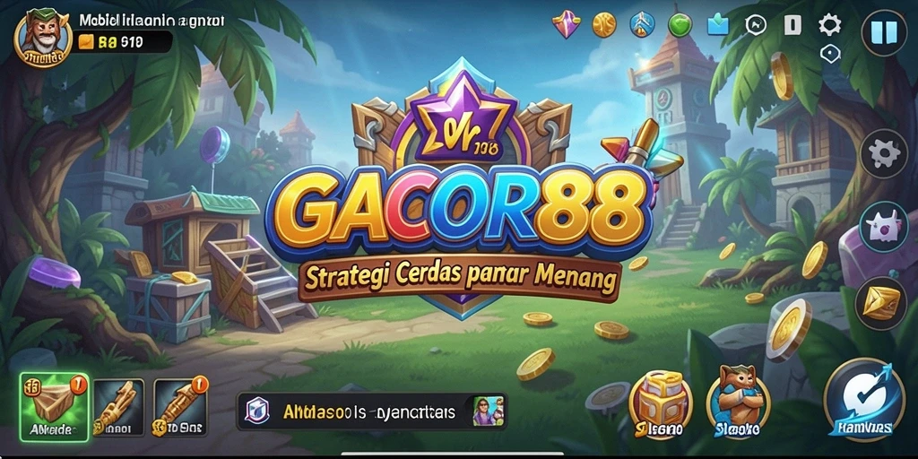 Tampilan gameplay GACOR88 yang menarik dan strategis.