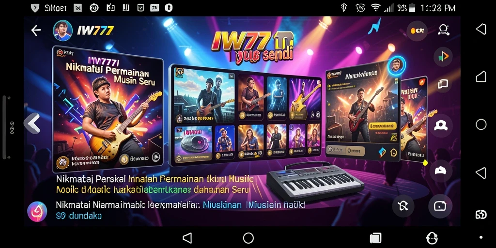 Screenshot IW777 menunjukkan antarmuka permainan yang menarik dan interaktif.
