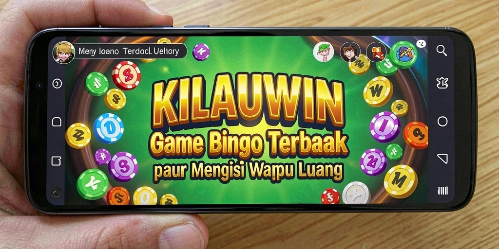 Screenshot gameplay KILAUWIN menampilkan suasana seru bermain Bingo.