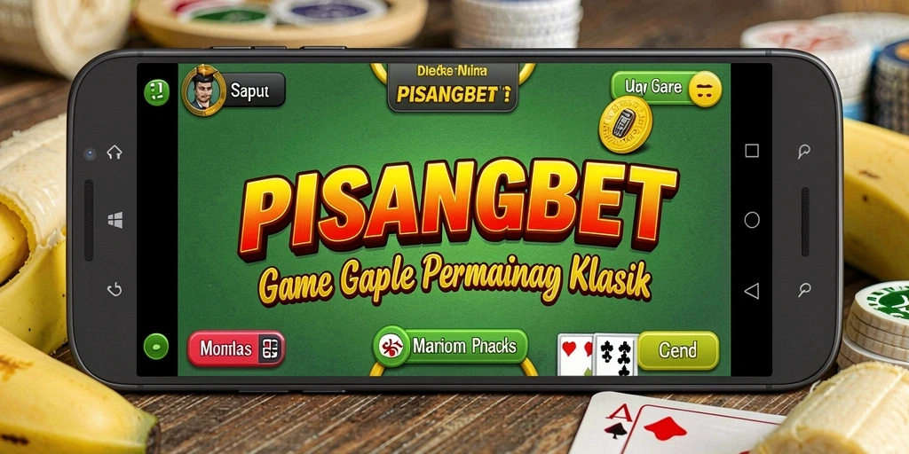 Tampilan seru pertandingan Gaple di PISANGBET.