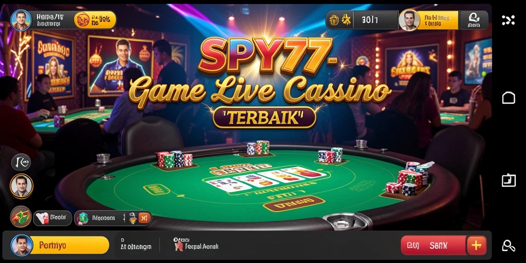 Gameplay seru di SPY77 dengan dealer langsung.