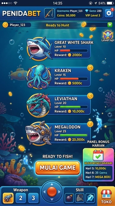 Screenshot aplikasi penidabet dengan berbagai kategori aplikasi tersedia.